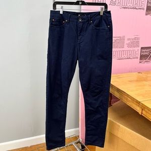 Par Simons Stockholm Fit Navy Pants
